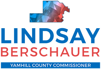 Lindsay for Yamhill County Logo